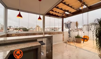 COBERTURA À VENDA NO BAIRRO CASTELO, 2 QUARTOS, 2 VAGAS PARALELAS, PRÉDIO INDIVIDUAL ELEVADOR, 110M²