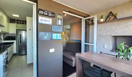 Apartamento 2 quartos, suíte, sacada churrasqueira mobiliado stm Terrace Pinheirinho
