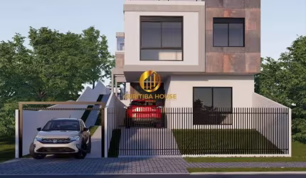 Sobrado triplex 3 quartos sendo 1 suite frente para Rua não geminado