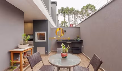 Sobrado 3 quartos sendo 1 suite Vila das Araucárias, fundos gourmet com churrasqueira e mobiliado