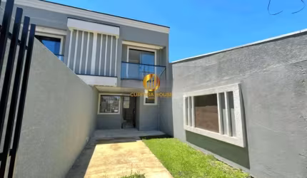 Sobrado novo com 3 quartos com sacada no melhor do Sitio Cercado