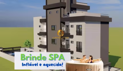 Cobertura com 3 quartos sendo 2 suítes, terraço gourmet com alto padrão de acabamentos Cidade Jardim São José dos Pinhais