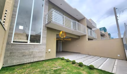 Sobrado Alto Padrão 3 quartos com suíte 149m² de área construída em Cidade Jardim São  José dos Pinhais