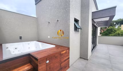 Casa alto padrão 3 suítes, rooftop com jacuzzi e alto padrão de acabamentos no Residencial Le Soleil Rua Pará Água Verde