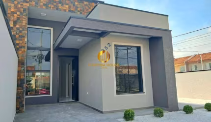 Casa de esquina com 3 quartos sendo 1 suite, amplo terreno de mais de 200 m² no Eucaliptos Fazenda Rio Grande