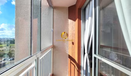 Apartamento 2 quartos Residencial Allegro Pinheirinho semi mobiliado  51 m² muito arejado e face norte