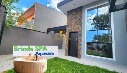Casa térrea Alto padrão com 3 quartos sendo 1 suíte, alto padrão de acabamentos localizada no melhor do Umbará