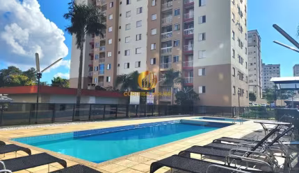 Apartamento 2 quartos com sacada e 48 m² no Allegro Residencial, condomínio clube no bairro Pinheirinho 4 min do Park Shopping Boulevard