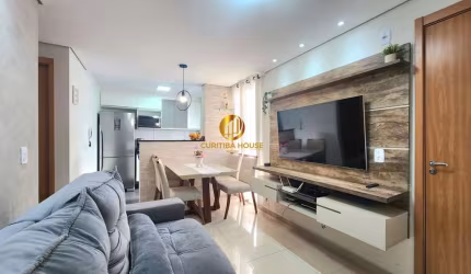Apartamento semi-mobiliado com 2 quartos no Pinheirinho no Condomínio Parque Castellamare