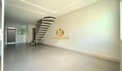 Sobrado 2 quartos com aquecimento a gás pronto para morar novo no Umbará