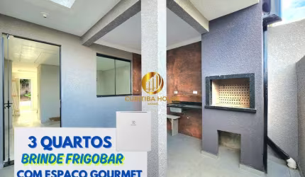 Sobrado 3 quartos e área gourmet na Rua Waldomiro de Mello Moraes, 34, Sítio Cercado