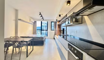 Apartamento com 1 quarto para alugar na Rua Professora Maria Flora Pausewang, 137, Trindade, Florianópolis, 35 m2 por R$ 4.200