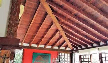 Casa à venda Barra da Tijuca, Itanhangá, no Portinho do Massaru, 4 suítes, piscina, churrasqueira, 2 vagas