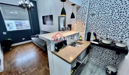 Apartamento com 1 quarto, Boqueirão, Santos - R$ 340 mil, Cod: 537
