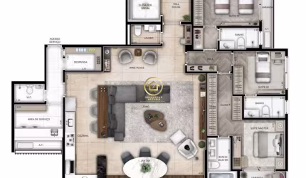 Apartamento com 2 quartos à venda na Rua Campevas, 238, Perdizes, São Paulo por R$ 1.698.804
