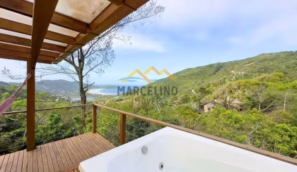 Casa com vista para o mar da Praia do Silveira