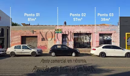 Ponto para locação no centro de São José dos Pinhais