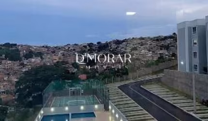 Apartamento com 2 quartos para alugar na Vila Real (Justinópolis), Ribeirão das Neves  por R$ 900