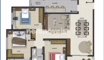 Venda Apartamento 3 quartos Brasiléia Betim