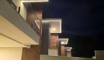 sobrado geminado  novo - Bairro América -  Buch Imoveis - Imoveis Joinville