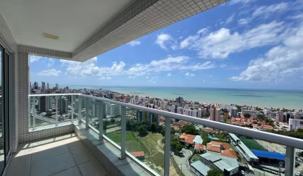 Altiplano | Luxuoso 3 Quartos com Varanda Gourmet e Vista Mar Definitiva
