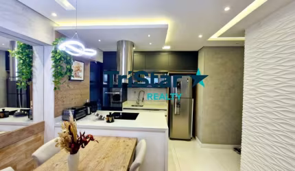 TRISTAR REALTY - AP00193 - VIVA COM CONFORTO E ELEGÂNCIA EM APARTAMENTO COM 2 DORMITÓRIOS NO CONDOMINIO FIRST SANTANA - AU. 57m² - SÃO PAULO - SP