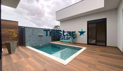 CA0363 - ELEGÂNCIA E CONFORTO EM SOBRADO COM ACABAMENTO EXCLUSIVO EM CONDOMINIO DE ALTO PADRAO - AT. 396m² - AC.245m² - HELVETIA PARK INDAIATUBA SP