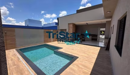 CA0331  - LINDISSIMA CASA ALTO PADRÃO COM ACABAMENTO UNICO EM CONDOMINIO CLUBE - AT. 300m² - AC. 192m² - RESIDENCIAL MILANO INDAIATUBA