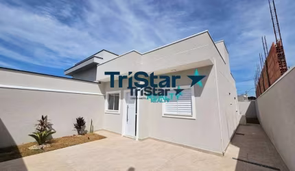 CA0316 - LINDA CASA TÉRREA RECEM ENTREGUE A VENDA EM BAIRRO NOVO  - AT. 150m² - AC. 60m² - JARDIM CASABLANCA INDAIATUBA SP