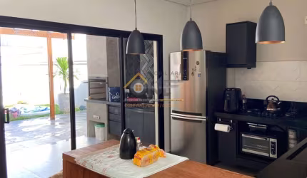 Casa em condomínio fechado com 3 quartos à venda no Residencial Milano, Indaiatuba  por R$ 1.170.000