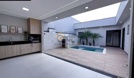 Casa em condomínio fechado com 3 quartos à venda no Residencial London Park, Indaiatuba  por R$ 1.750.000