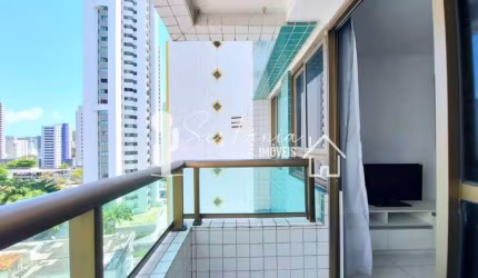 Aluga apartamento mobiliado em Boa Viagem, próximo ao colégio Santa Maria.