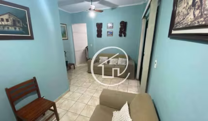 Apartamento com 1 dormitório, 64 m² - venda por R$ 245.000,00 ou aluguel por R$ 2.000,00/mês - Vila Guilhermina - Praia Grande/SP