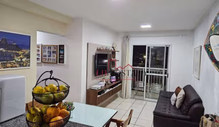 Apartamento com varanda, 2 dormitórios sendo 1 suíte. 1 vaga  à venda, 69 m² por R$ 445.000 - Centro - Niterói/RJ