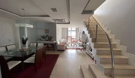 Cobertura com 4 dormitórios sendo 2 suítes e 3 vagas de garagem , 300 m² - venda por R$ 2.900.000 ou aluguel por R$ 15.821/mês - Icaraí - Niterói/RJ