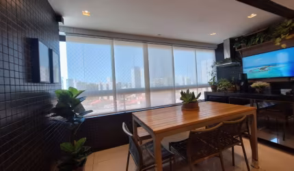 Lindo apartamento mobiliado  alto padrão  149 m² vizinho ao parque parayba  1  -jardim Oceania