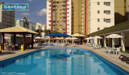 Apartamento com 2 dormitórios à venda, 64 m² por R$ 230.000,00 - Jardim Jeriquara - Caldas Novas/GO