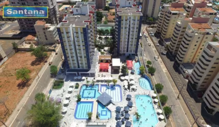 Apartamento com 1 dormitório à venda, 44 m² por R$ 140.000,00 - Do Turista - Caldas Novas/GO