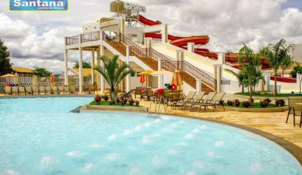 Apartamento com 1 dormitório à venda, 28 m² por R$ 165.000 - Lacqua Di Roma 4 Caldas Novas/GO