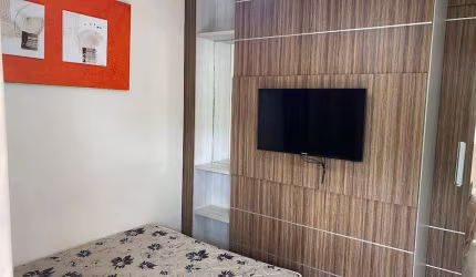 Apartamento com 1 dormitório à venda, 28 m² por R$ 160.000 - Lacqua di Roma 2 - Caldas Novas/GO