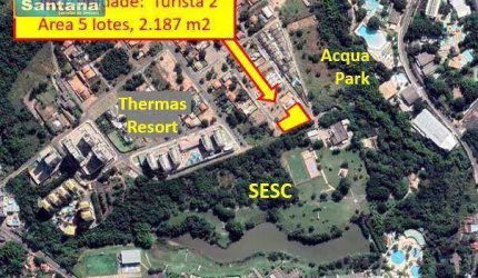 Área à venda, 2.187 m² por R$ 700.000 - Bairro Turista II - Caldas Novas/GO
