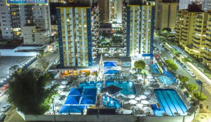 Apartamento com 1 dormitório à venda, 44 m² por R$ 147.000,00 - Do Turista - Caldas Novas/GO