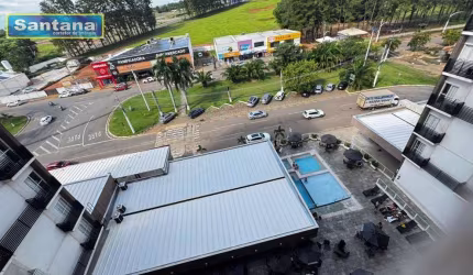 Apartamento com 1 dormitório à venda, 25 m² por R$ 270.000 - Residencial Spazzio - Caldas Novas/GO