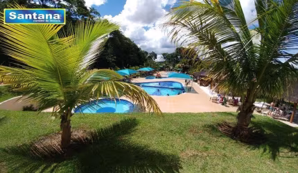 Apartamento com 1 dormitório à venda, 41 m² por R$ 160.000 - Residencial Aldeia do Lago - Caldas Novas/GO