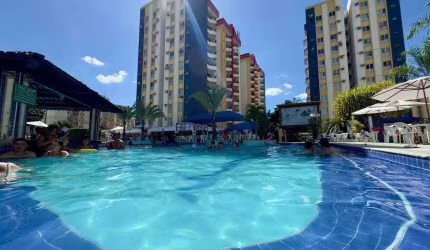 Apartamento com 2 dormitórios à venda, 69 m² por R$ 147.000 - Residencial Eldorado Termas Park  - Caldas Novas/GO