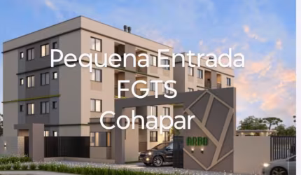 Apartamento Dois Quartos , No Bairro Vargem Grande Pinhais.