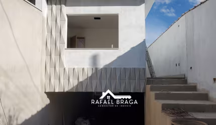 Casa assobradada em fase final de construção – sofisticação, conforto e excelente localização!Use seu FGTS!
