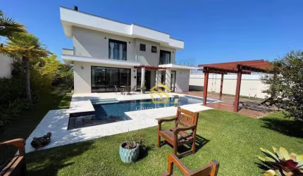 Casa com 4 dormitórios à venda, 406 m² por R$ 3.890.000,00 - Condomínio Campo de Toscana - Vinhedo/SP
