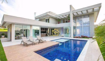 Casa com 4 dormitórios à venda, 564 m² por R$ 7.400.000,00 - Residencial Ipê Dourado - Valinhos/SP