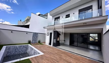 Casa à venda com 3 suites, closet, piscina, 4 vahas - 200m² - Reserva Ermida, Jundiaí, SP